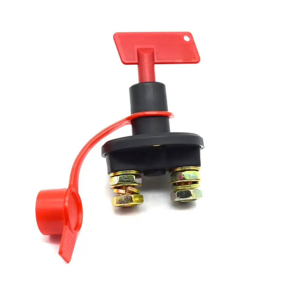 Battery master switch DC 12/24V battery isolator disconnect cutoff power kill switch for Marine Boat Car Camper RV ATV UTV