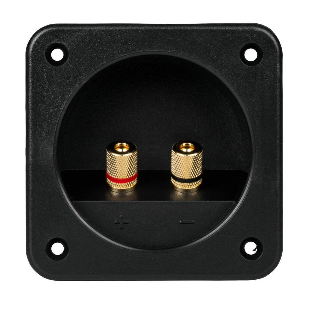 Speaker terminal ABS copper square speaker box binding post,Speaker wiring cup terminal plate