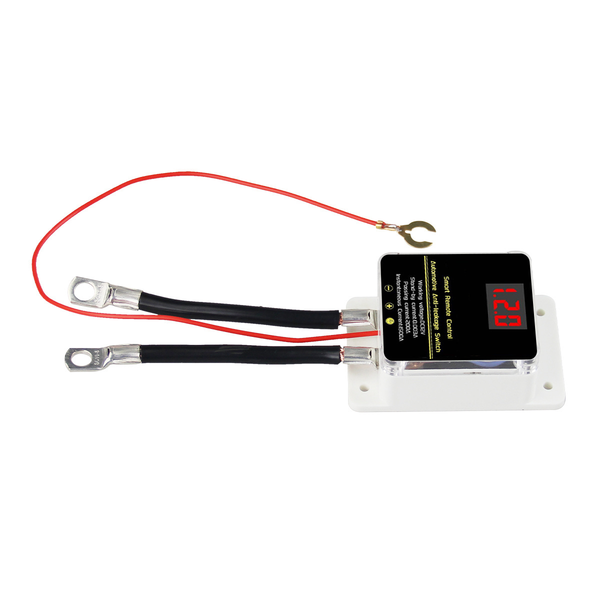 Automatic battery disconnect switch Car RV Truck 12V 200A LED Digital display Anti-Theft Battery Kill Switch