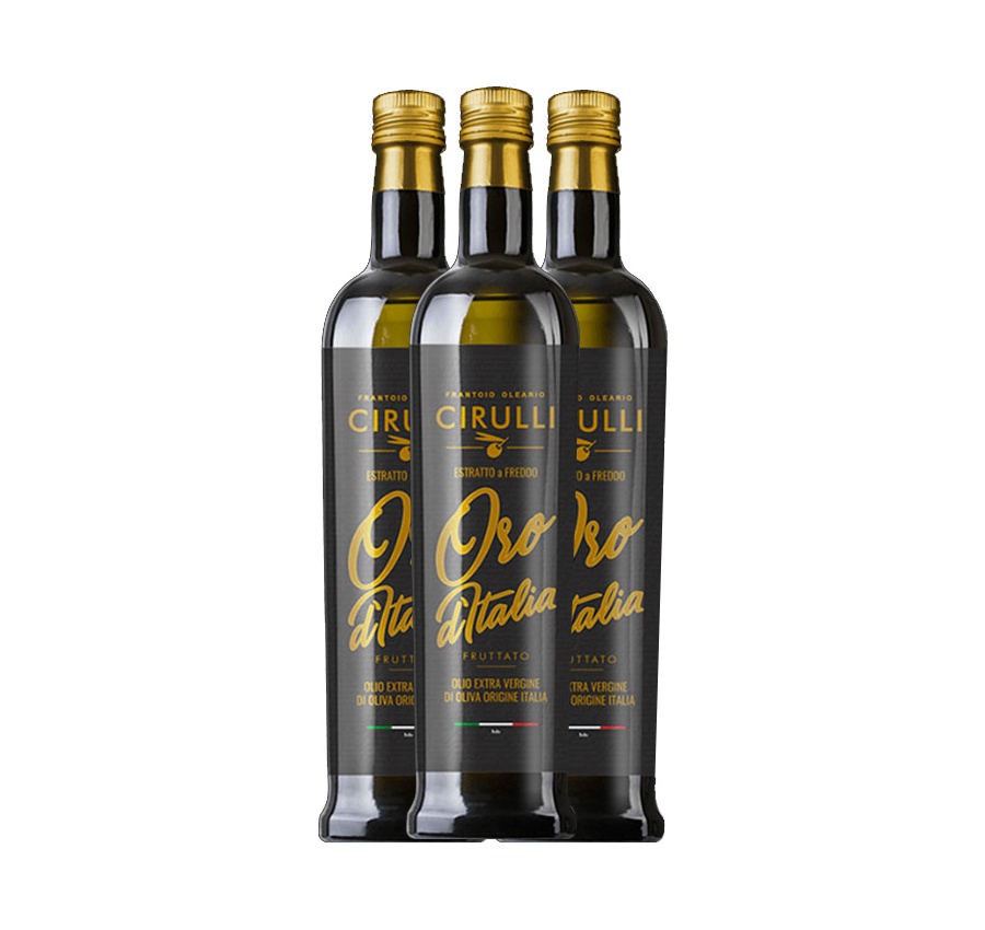 Top quality 100% Made in Italy Cold pressed extra virgin Olive Oil for cooking 0.25L glass bottle For Sale