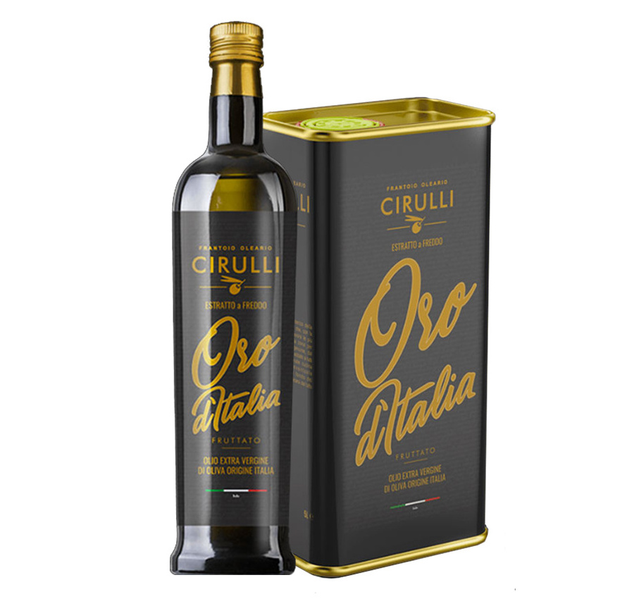 Top quality 100% Made in Italy Cold pressed extra virgin Olive Oil for cooking 0.25L glass bottle For Sale