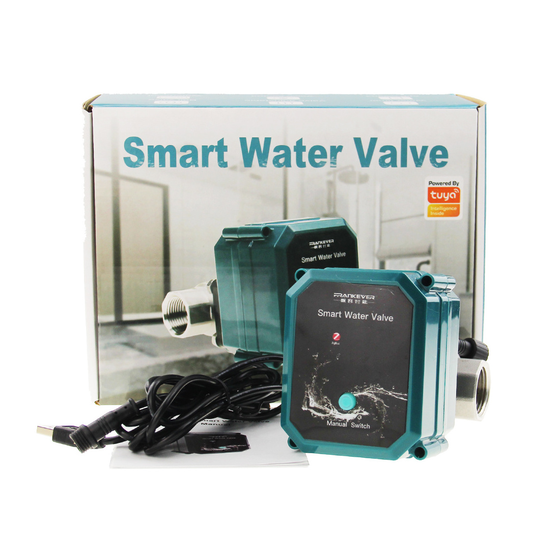 Custom high quality Tuya Automatic Smart Water Shut Off Valve to control your water