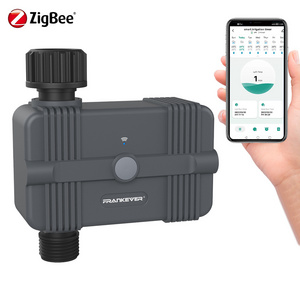 Intelligent ZigBee Wifi Garden Hose irrigation Tuya Smart Self Watering Timer Sprinkler Drip Water Irrigation Pump Controller