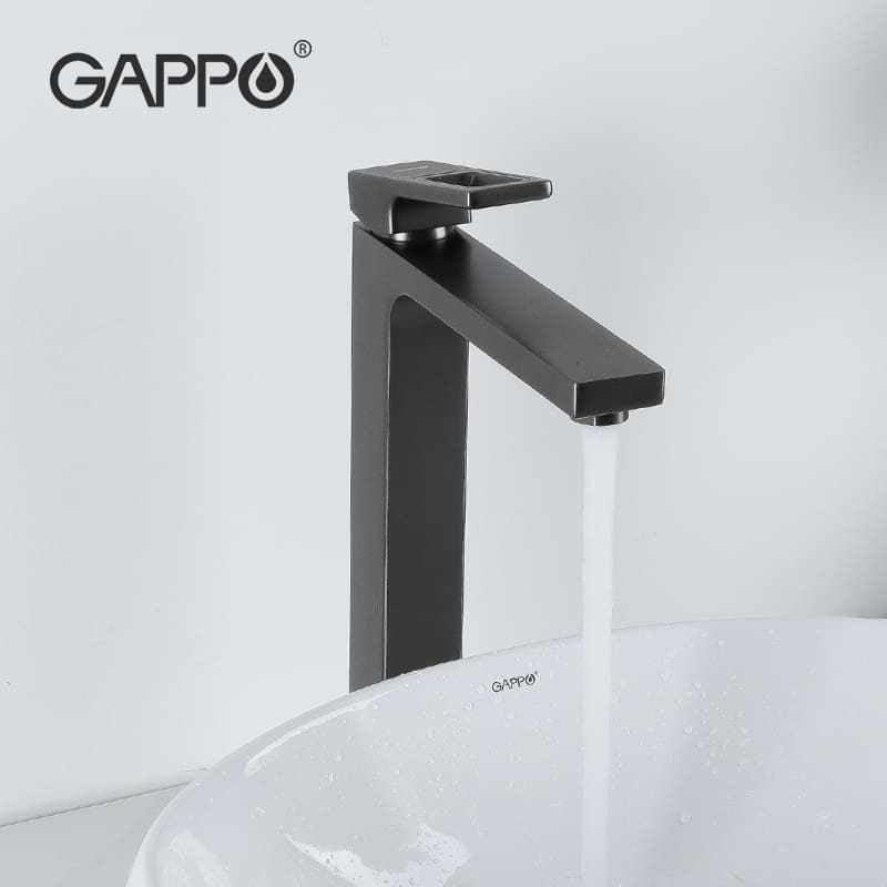 GAPPO single hole bathroom faucet luxury High basin mixer brass basin faucet G1017-92