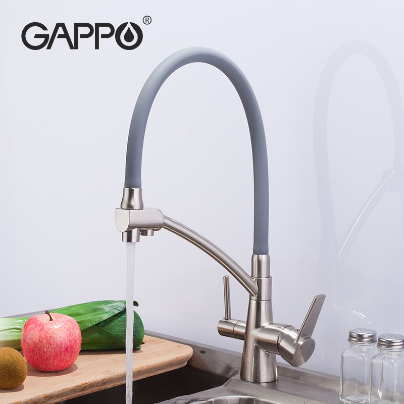 GAPPO luxury kitchen faucet kitchen faucet with flexible spout  kitchen taps faucet with filter G4398