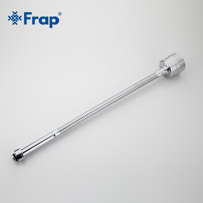 Frap Kitchen Faucet Pull-out Spray Head Two Ways of Water Outlet Flexible Hose Polished F7310