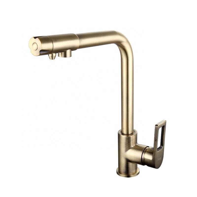 Frap New Bronze Kitchen Purify machine Faucets brass kitchen faucet water purifier F4372-4