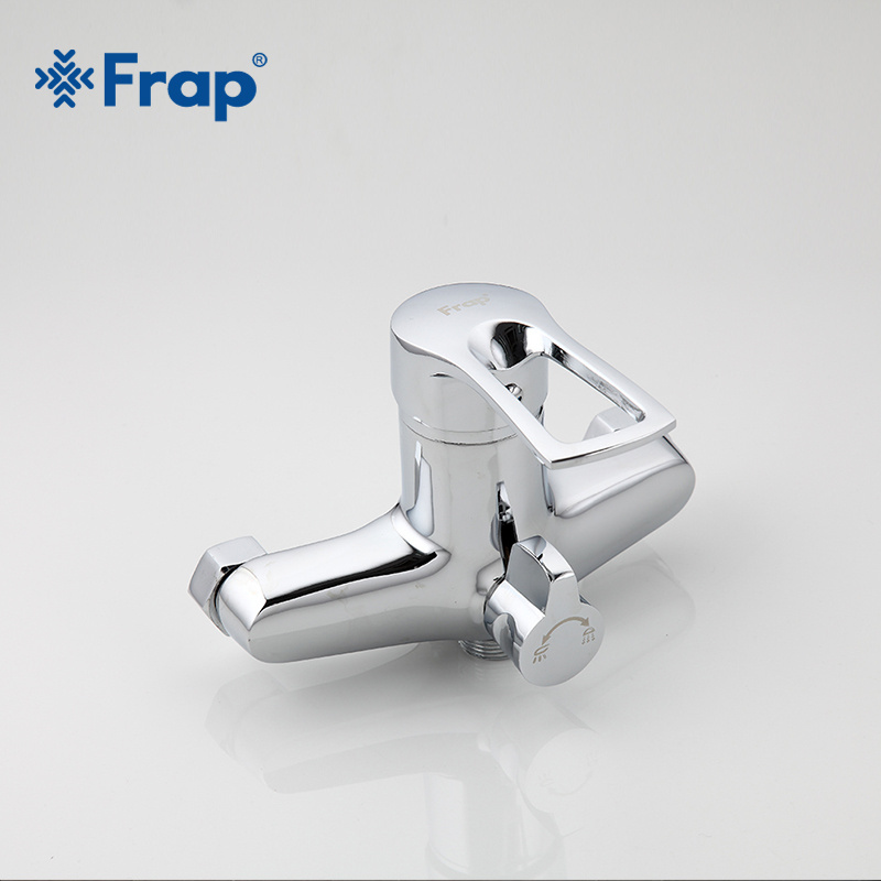 Frap 30cm silver Outlet pipe Bath shower faucet set Brass body shower head bathroom tap bathtub faucet F22701-B