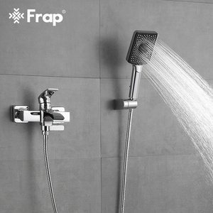 Frap luxury rainfall toilets bathroom sets rainshower set warrantee factory directly water saving upc bathtub faucet F3269