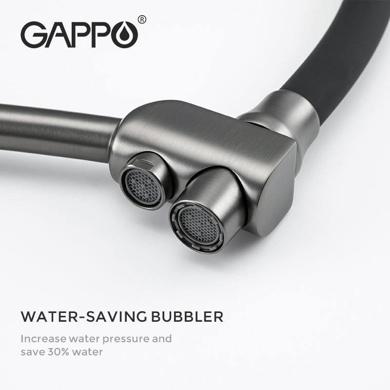 Gappo New pullout kitchen faucet with pull out spout commercial kitchen faucet modern Kitchen Faucet G4398-19