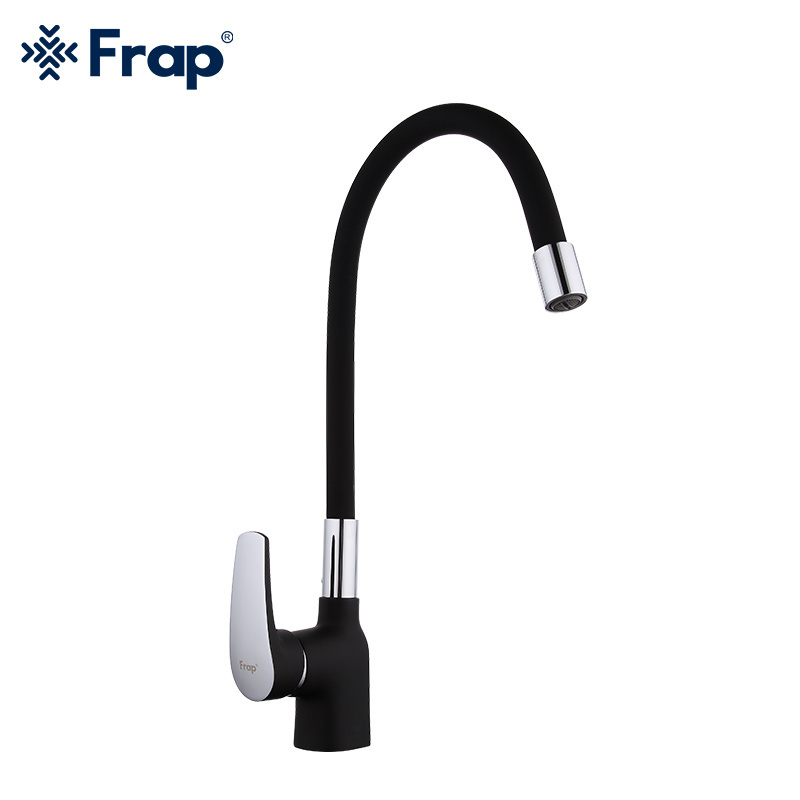 Frap Black Kitchen Faucet Single Handle Commercial Kitchen Sink Faucets Farmhouse RV Bar Utility taps Faucets F4453-04