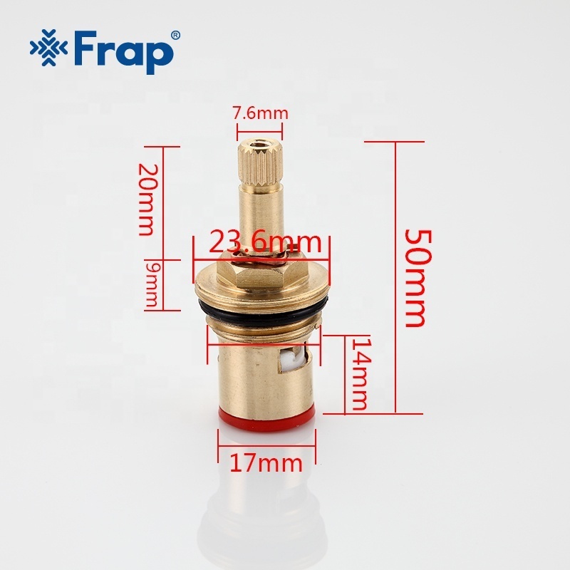 FRAP wholesale Faucet Accessories Brass Cartridge faucet valve core Faucet Cartridges F52-4