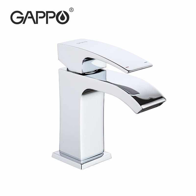 GAPPO luxury bathroom faucet chrome Basin mixer single handle bathroom basin faucet griferia G1007-1