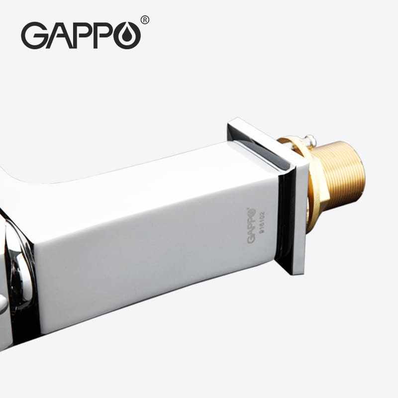 GAPPO luxury bathroom faucet chrome Basin mixer single handle bathroom basin faucet griferia G1007-1