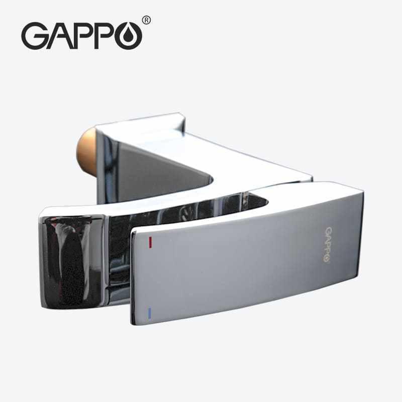 GAPPO luxury bathroom faucet chrome Basin mixer single handle bathroom basin faucet griferia G1007-1