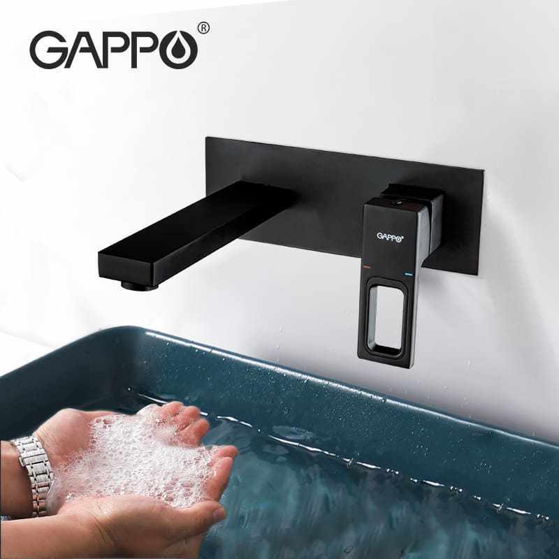 Gappo luxury faucet tap wall mount basin faucet bathroom and shower faucet G1017-16