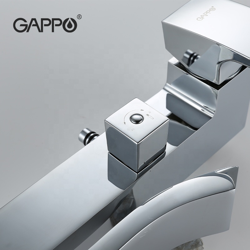 Gappo Hot and cold bathroom shower system four function shower sets brass shower faucet G2407