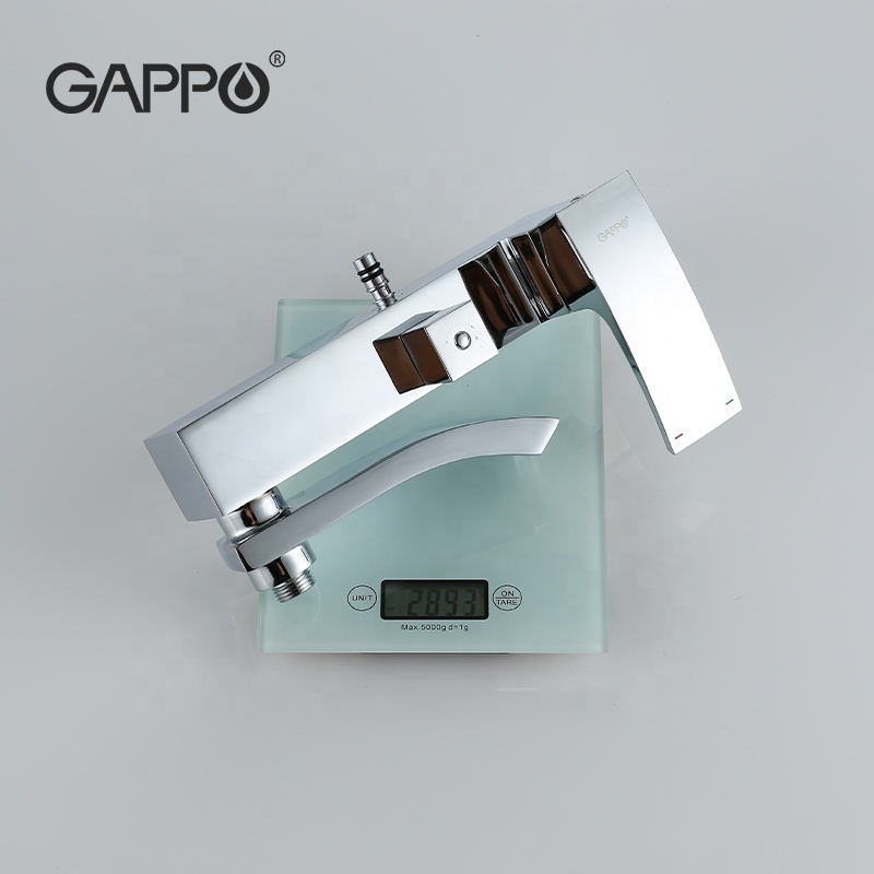 Gappo Hot and cold bathroom shower system four function shower sets brass shower faucet G2407