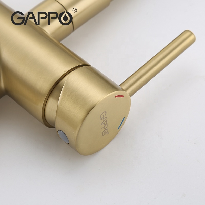 Fashion Pull Down Brass Water Tap Silicone Magnetic Sprayer Sink Faucets Pull Out Kitchen Faucet G4398-83