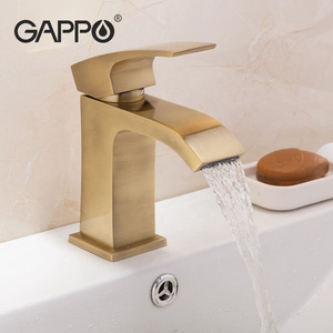 Brass material fitting bathroom basin faucet bronze water taps mixer pull face basin faucet G1007-4