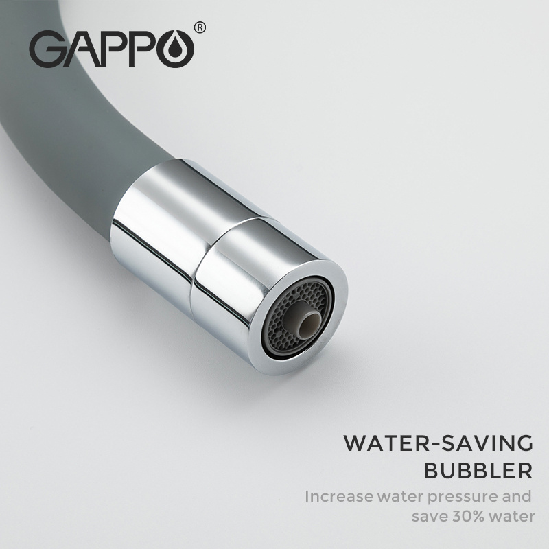 Gappo pre rinse flexible kitchen faucet water purifier filter Dual Handle 360 degree Kitchen mixer Faucet G4398-30