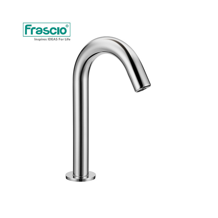 Frascio Hot Sale Automatic Infrared Sensor Touchless Kitchen Bathroom Faucets Sink Pull Faucet With Sensor Automatic Faucet