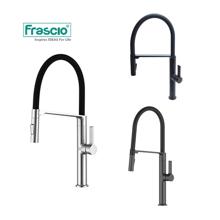 Frascio High Quality Smart Kitchen Tap 360 Degree Rotatable Pull Down Kitchen Faucet Sensor Touch Kitchen Faucet