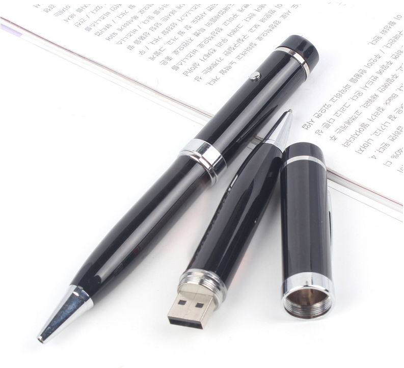 Laser led pointer Memory storage USB pen flash drive multi function ball pen