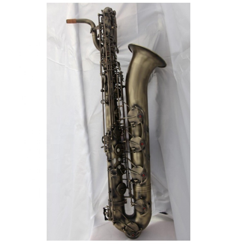 High grade Eb key Baritone Saxophone with Archaize surface treatment or purple color surface (JBS-1101)