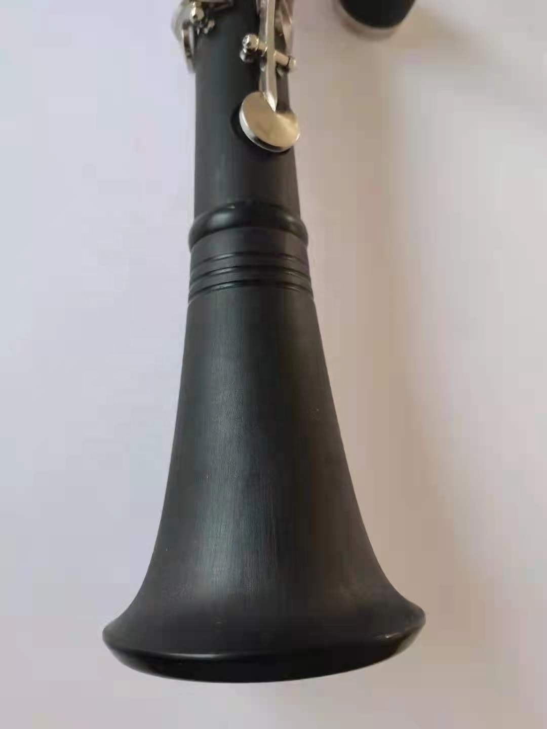 18k G ABS Clarinet Good quality OEM 18 key black G tone ABS Clarinet with casing pads or leather pades (JCL-185)