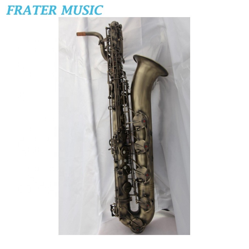 High grade Eb key Baritone Saxophone with Archaize surface treatment or purple color surface (JBS-1101)