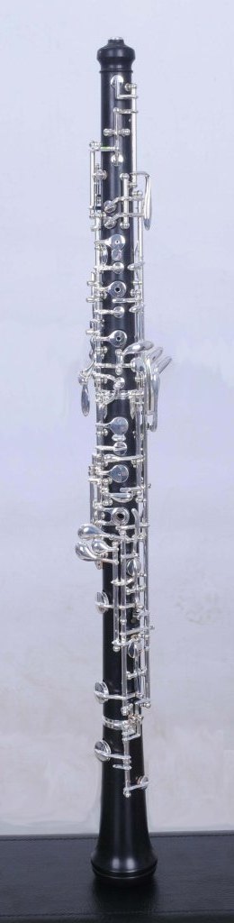 Good quality C Bakelite Oboe OEM woodwind instrument Silver plated key C tone Hard Rubber obo body Oboe (JEB-100)