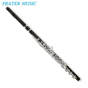 High Grade low B 17 open holes ebony wood body & head joint C tone Flute with in line G or off set (JFL-470)