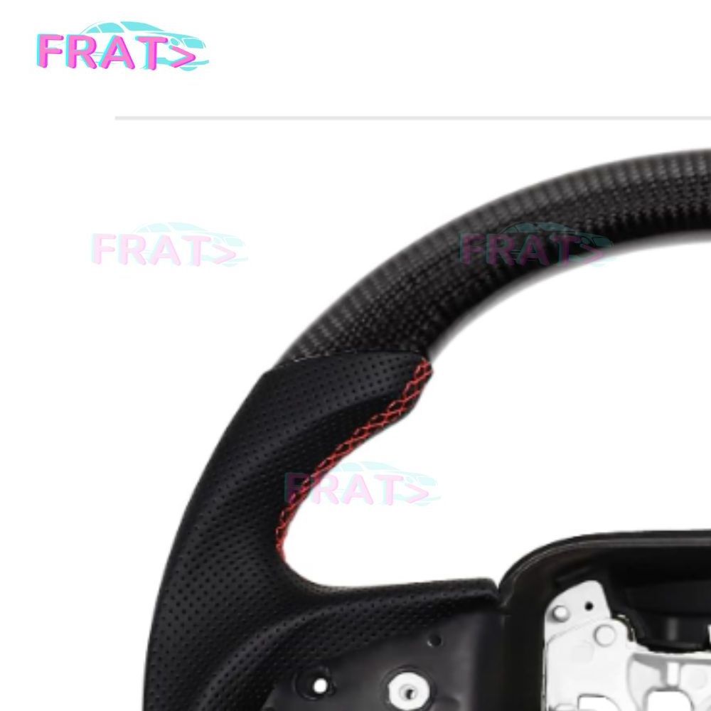 Custom Sport Carbon Fiber Steering Wheel Fit for Dodge Charger Challenger Jeep Grand Cherokee SRT