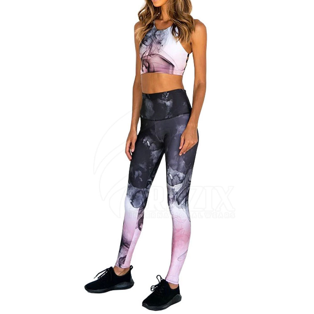 Custom Yoga Wear Set for Women Sports Bra and Yoga Pants Set Gym Wear set for Women