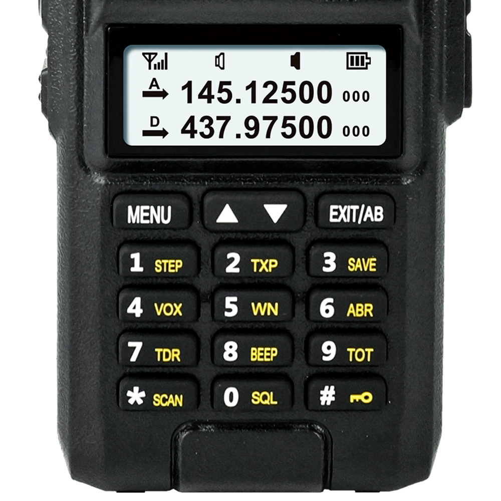 Dot Matrix Display Handheld Transceiver Walkie Talkie Radio For Sale