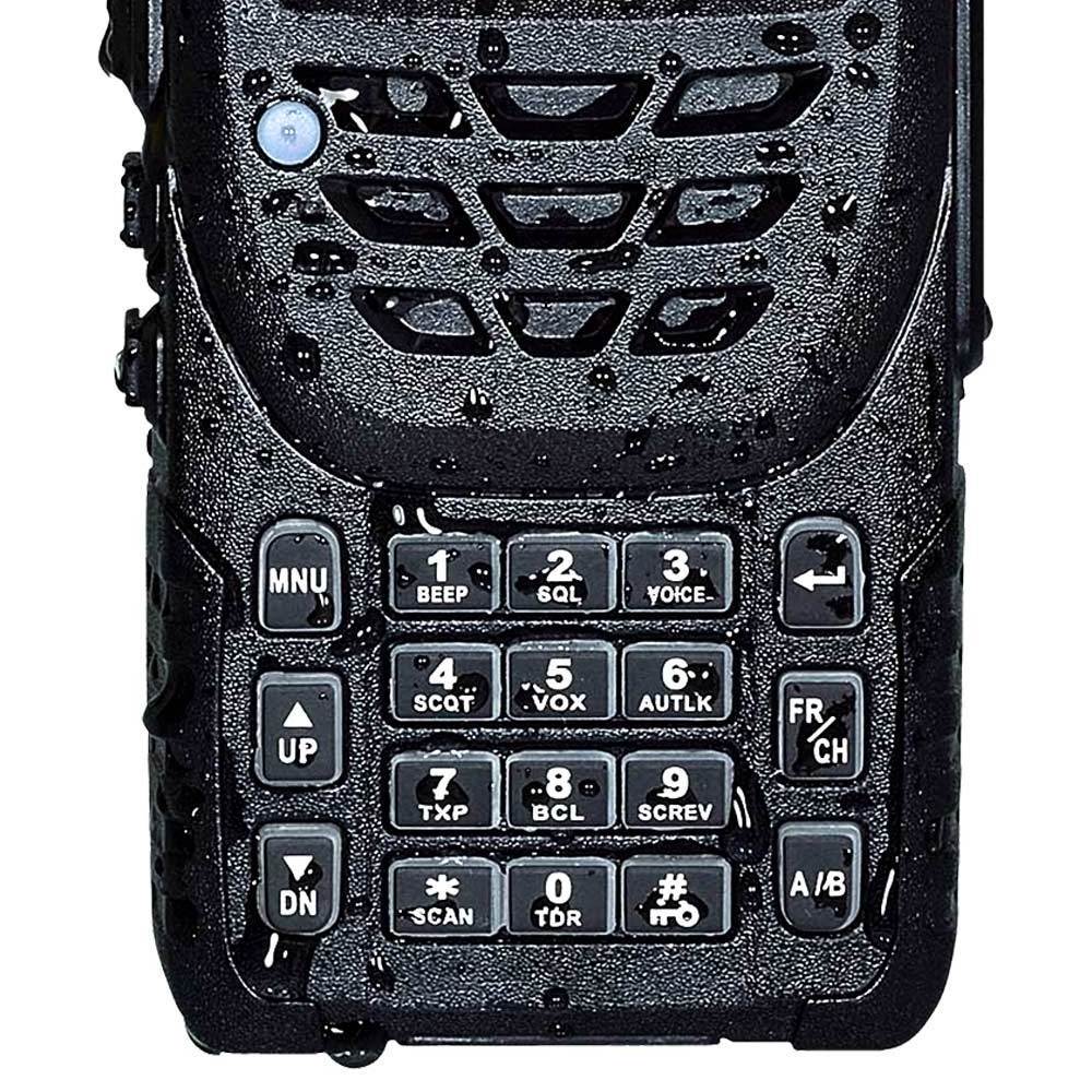 Dot Matrix Display Waterproof Uhf Vhf Transceiver Radio Walkie Talkie