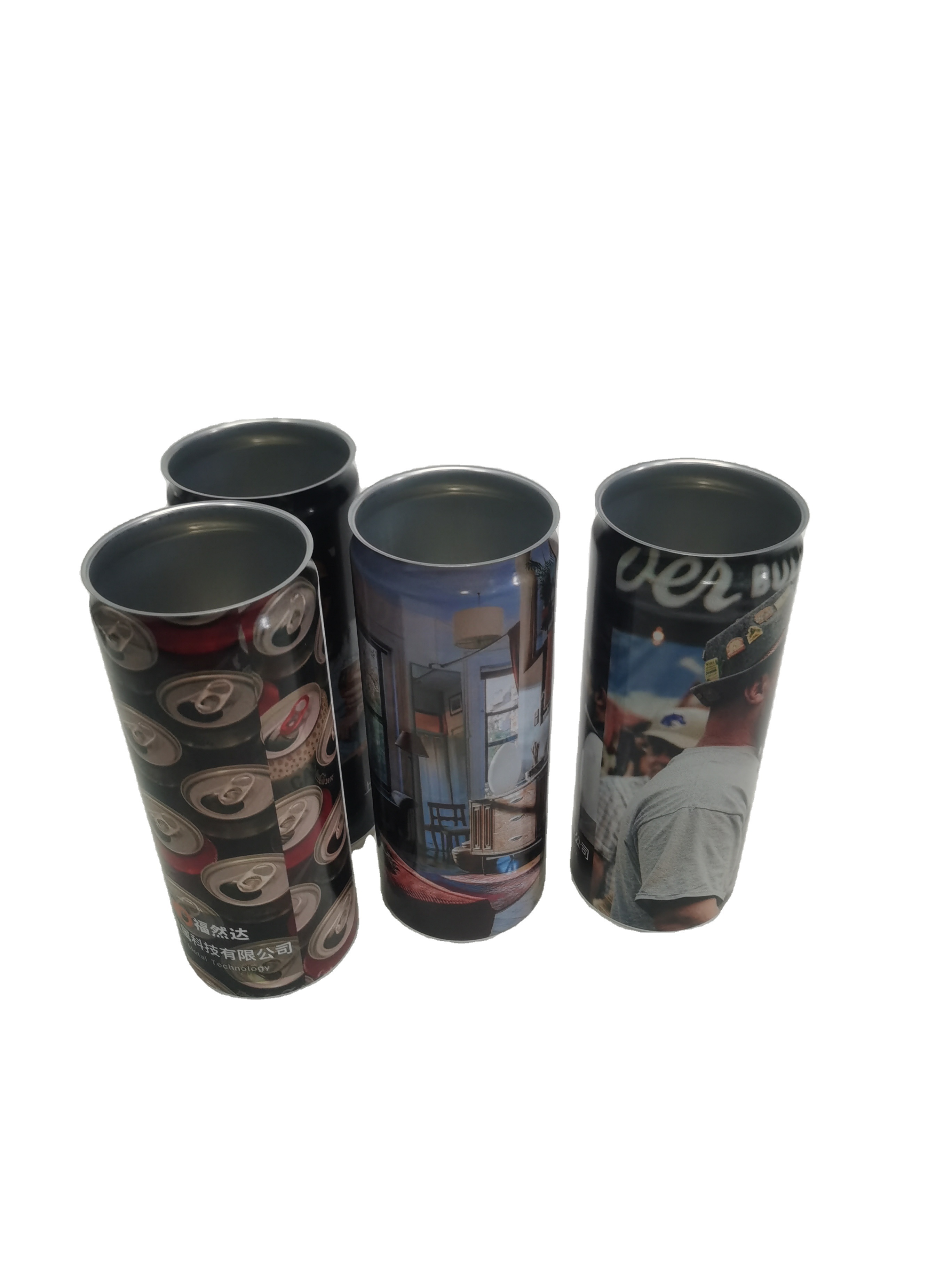 FRD Recyclable Soda color customized empty cans aluminium 250ml 8.3oz aluminum slim drink beverage can