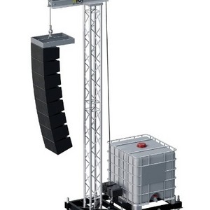 290*290mm F34 Line Array Speaker Truss Speaker Truss Stand Line Array Truss Tower