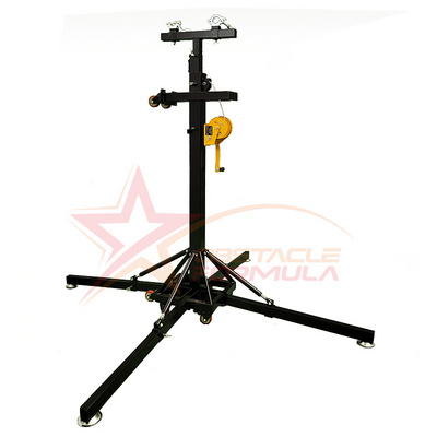 Crank Light Stand For  Upright Line Array Lifting Tower  Heavy Duty  Speaker Truss