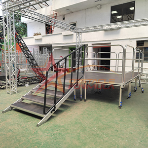 Indoor/Outdoor Concert Stage Platform Folding Aluminum Portable Stage  Outdoor Platform Stage