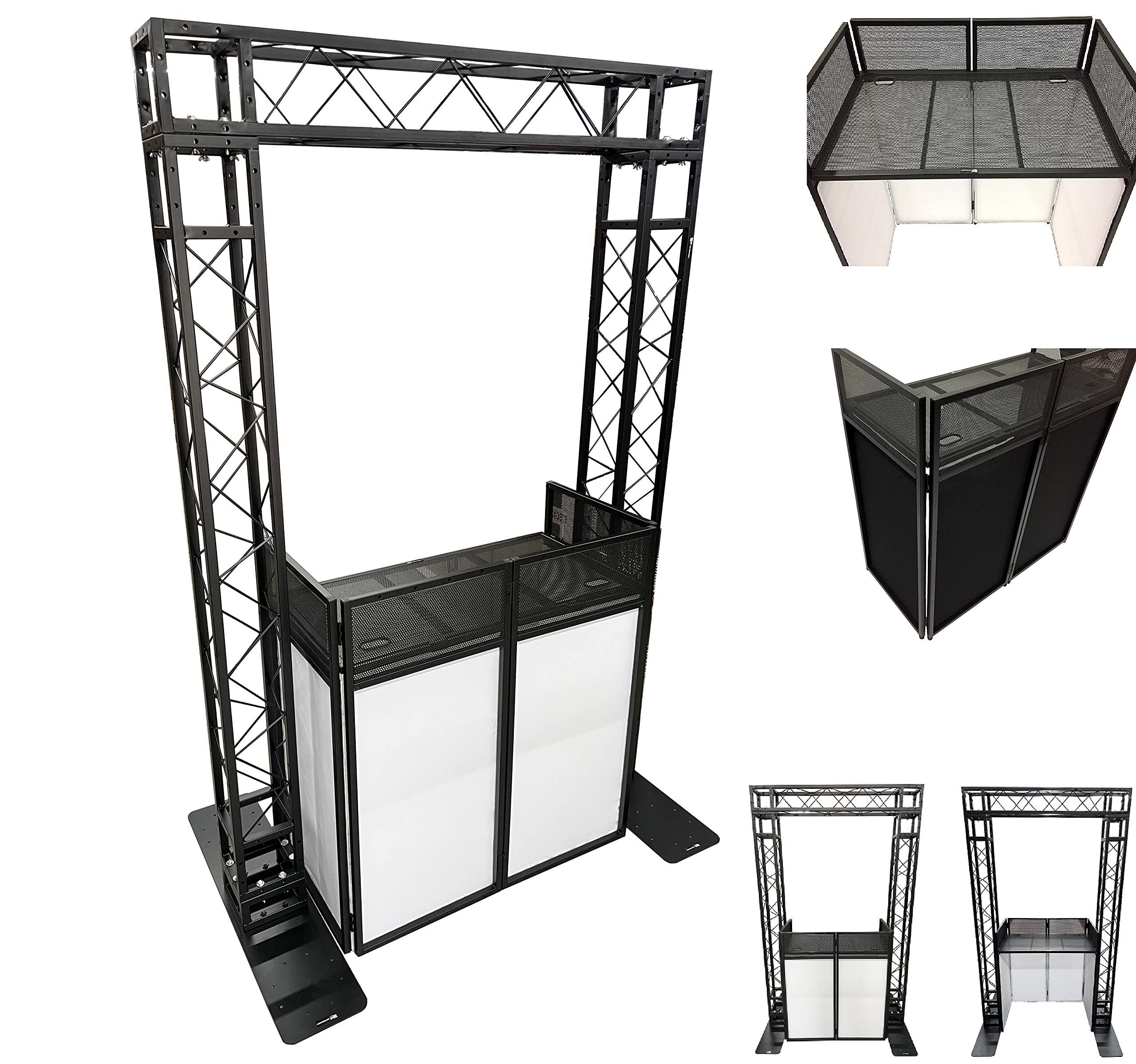 Hot Sale Aluminum Truss DJ Table Booth Table Station Booth Dj Table With Light Event