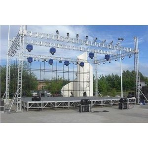 Indoor/outdoor concert stage platform Movable Detachable  Aluminum stage podium  for event