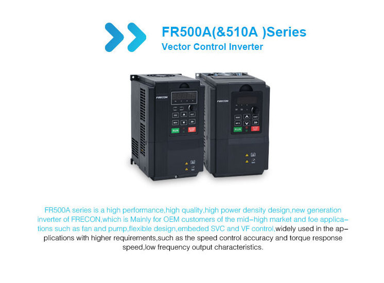 75KW VFD 3HP 380V AC Variable Frequency Drive Inverter For 3 Phase Motor Torque Speed Control