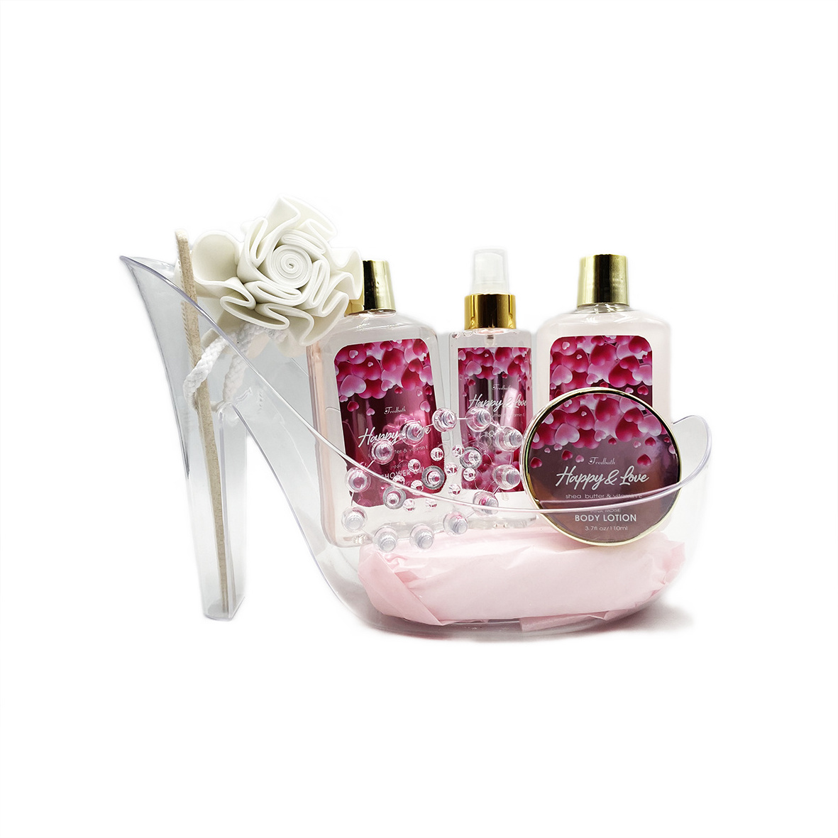 Wholesale Private Label  Body  Bathing Product Spa christmas bath gift set 2024