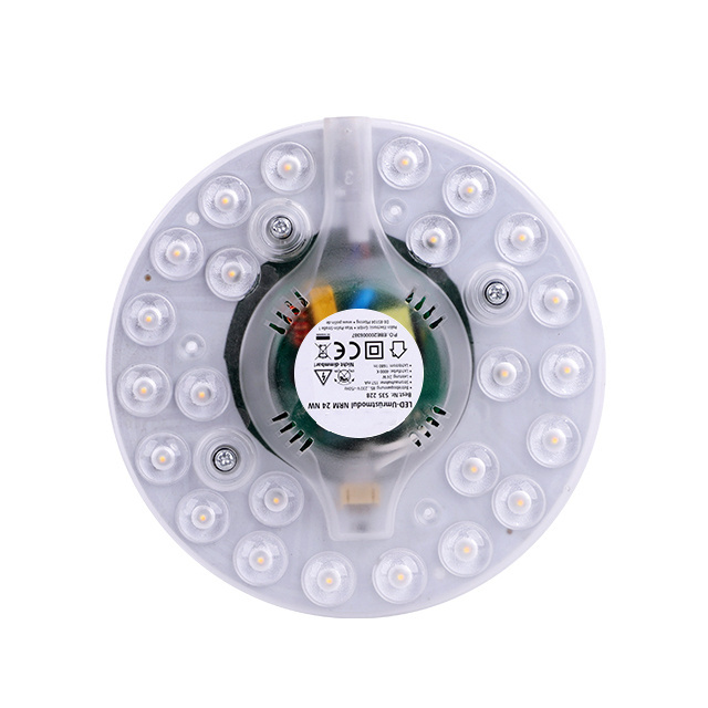 New Update 12V Lamp Source SMD 2835 Round Lens White Warm White Cold White LED Ceiling Module Lights