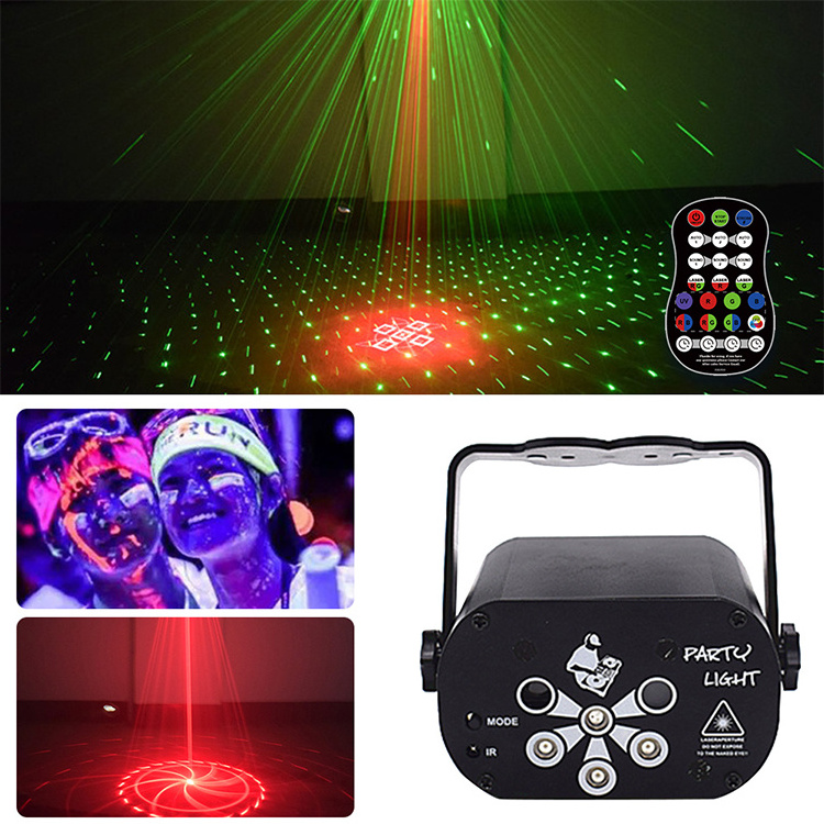 Most Popular Party Decoration Christmas Birthday DJ Disco KTV Beam Projector Mini Lighting Price Laser Stage Lights For DJ Light