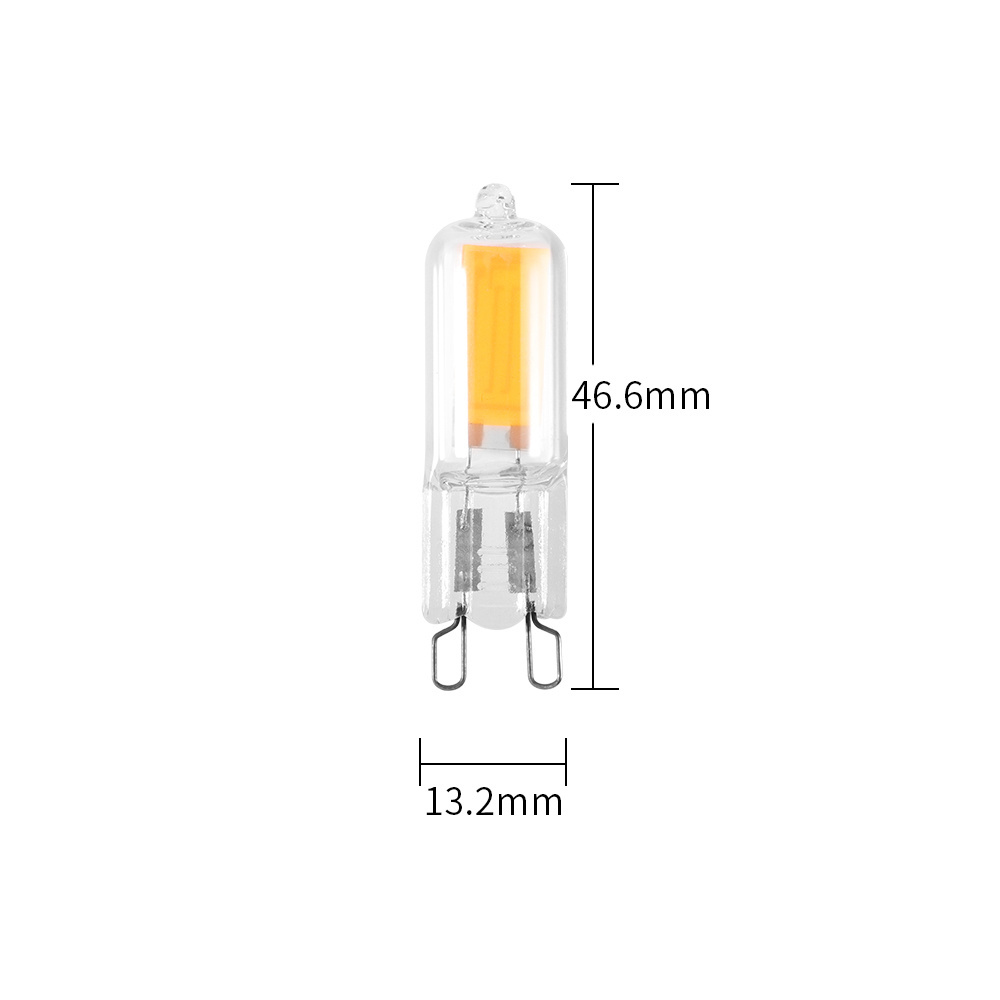 Filament Intertek Mini lighting Decoration Lamps 2W 3W COB Led G9 G4