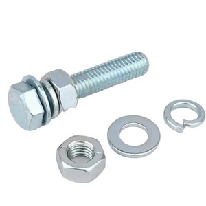 Factory Standard DIN931 DIN933 Stainless Steel Hex Head Bolts Customized M8 Fastening 25mm 12mm 60mm Customized Standard Hex