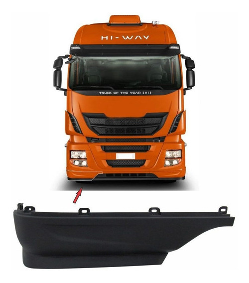 5801562167 RH 5801562166 LH Heavy Truck Body Parts CORNER SPOILER replacement for Iveco parts Iveco Stralis 2013 HI-WAY